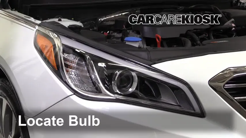 2017 Hyundai Sonata Sport 2.0T 2.0L 4 Cyl. Turbo Lights Turn Signal - Front (replace bulb)